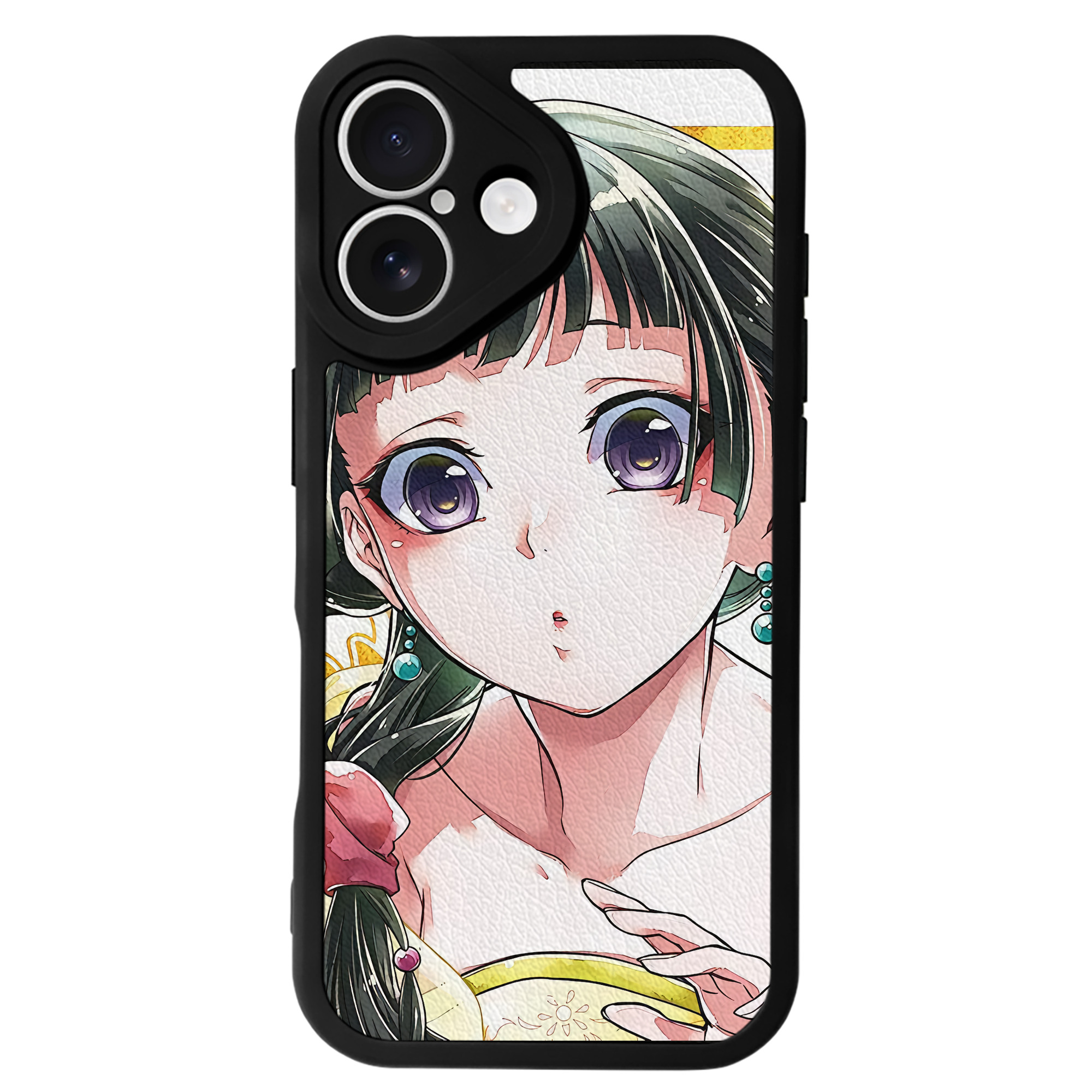 薬屋のひとりごと The Apothecary Diaries 【iPhone 16シリーズ対応】シリコンスマホケース（レザー調） 材質：シリコン